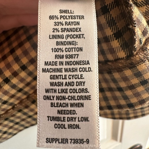 NWT A.N.A plaid blazer - Picture 7 of 10